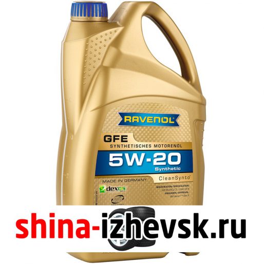 Моторное масло для автомобиля Ravenol GFE 5W20 4л в Ижевске
